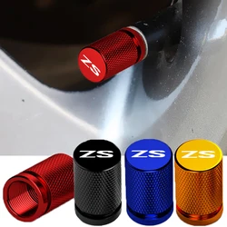 4pcs Car Wheel Tire Rim Valve Stem Caps Covers Universal for MG ZS Badge 2024 2019 2020 2025 Exterior Decor Auto Accessories