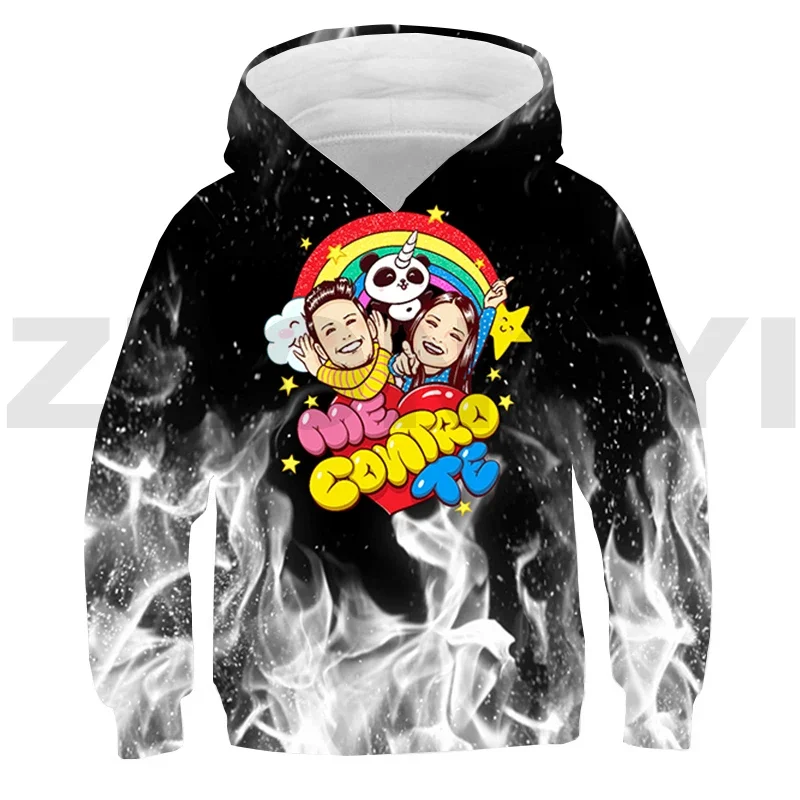 3D Printed Cartoon Pullovers para crianças, Cute Me Contro Te, Camisolas Anime, Hoodies Criança, Lounge Wear, Roupas Harajuku