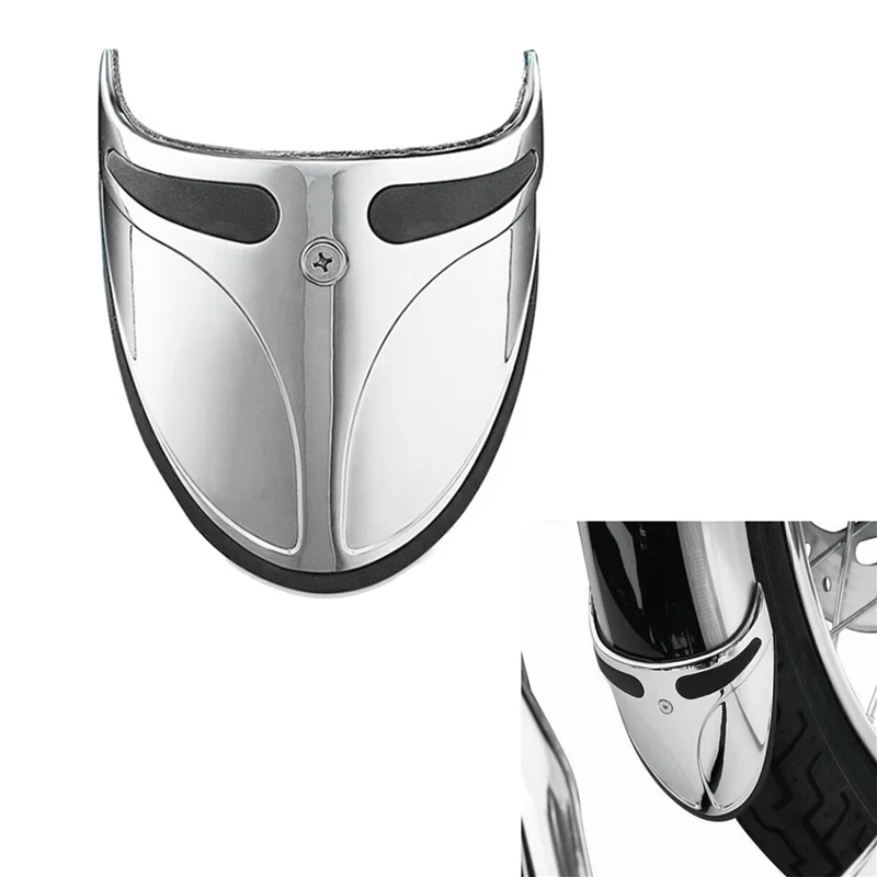 AEA6-Motorcycle Fender Extension/Tip Mud Flap Trim Narrow For  Dyna Softail FXST XL FXDWG FXR Sportster 883 1200