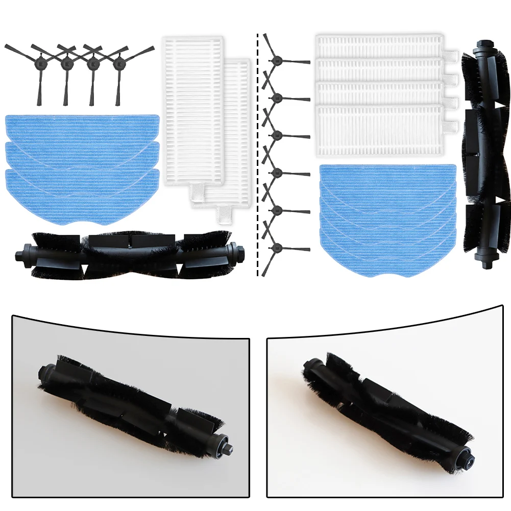 หลักแปรงด้านข้างตัวกรอง Mop ผ้าชุดสําหรับ EZVIZ RE4/RE4 Plus/RE5/RE5 Plus เครื่องดูดฝุ่นอุปกรณ์เสริม