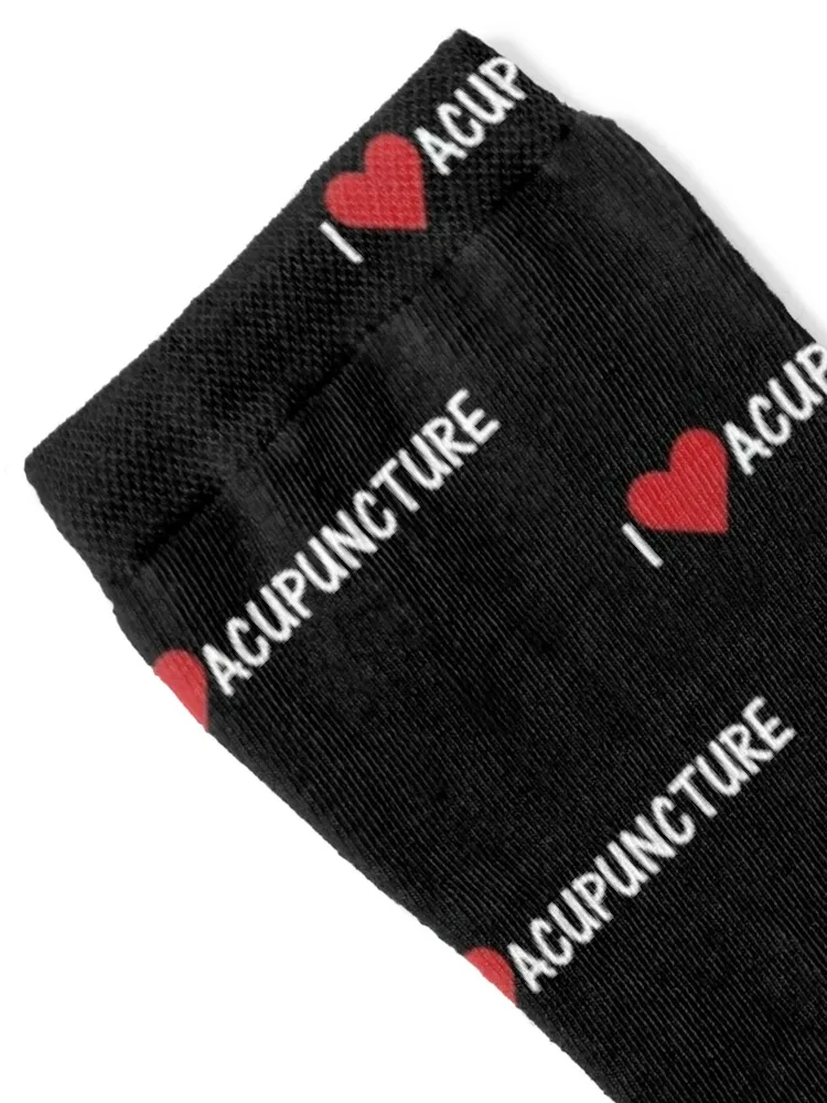 I Love Acupuncture. Perfect acupuncture gift for those that love acupuncture! Socks kawaii set Men Socks Luxury Brand Women's