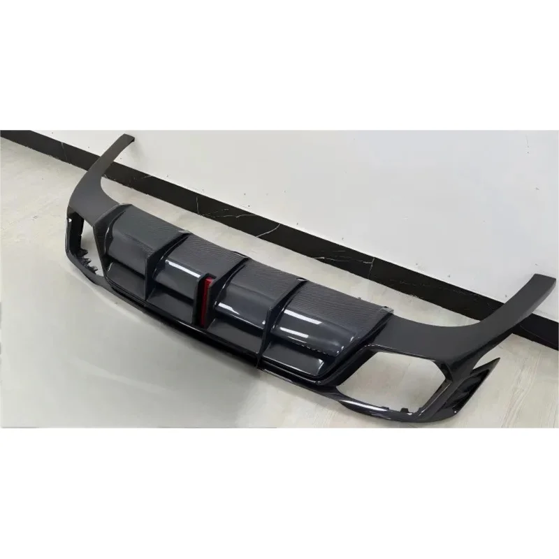 High Quality Real Carbon Fiber Rear Bumper Lip Diffuser Body Kit For RS4 2021-2024