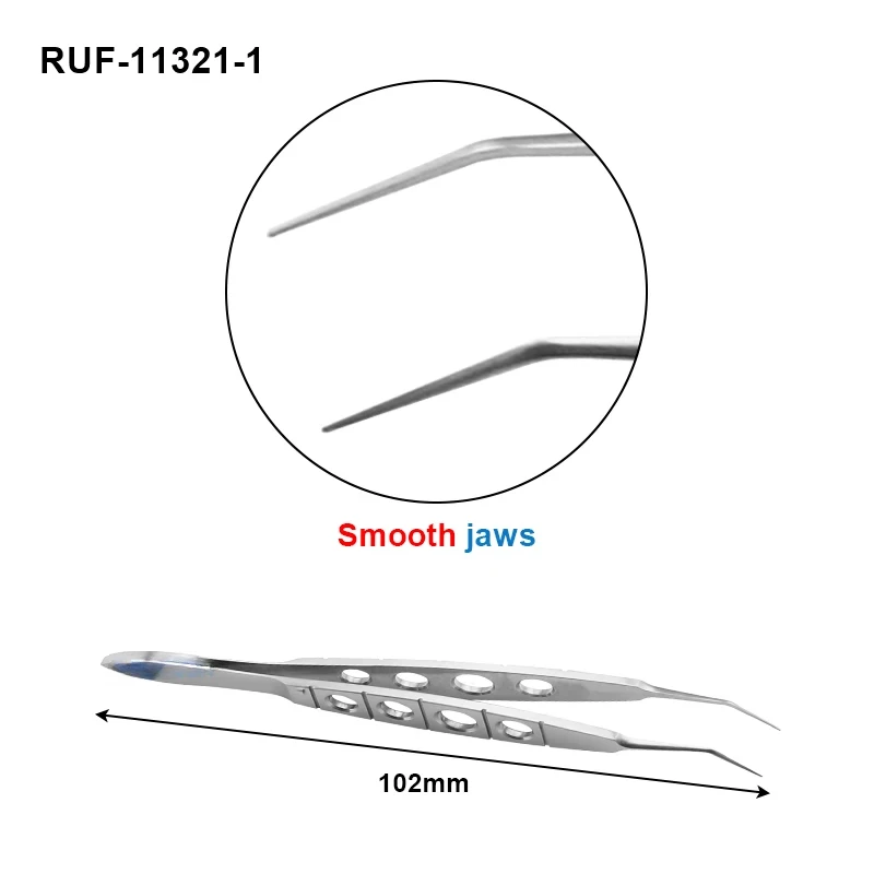 

Four Types Ophthalmic Foeceps Mcpherson Lens Forceps Lens Implantations Forceps Stainless Titanium Ophthalmic Instruments