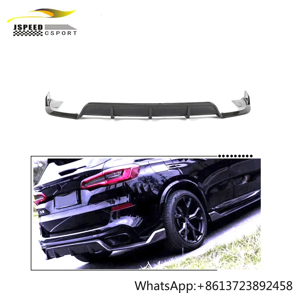 

Carbon Fiber Rear Bumper Diffuser for BMW X5 G05 M-Tech Utility 4-Door 2019