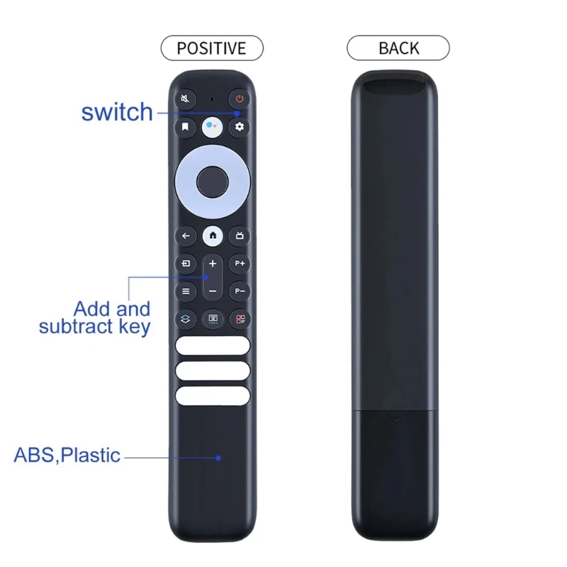 Remote Control RC902V FMR1 FMR4 FMR5 FMR7 FMR9 Spare Parts for TCL Smart TV 50P725G 55C728 75C728 X925PRO No Voice