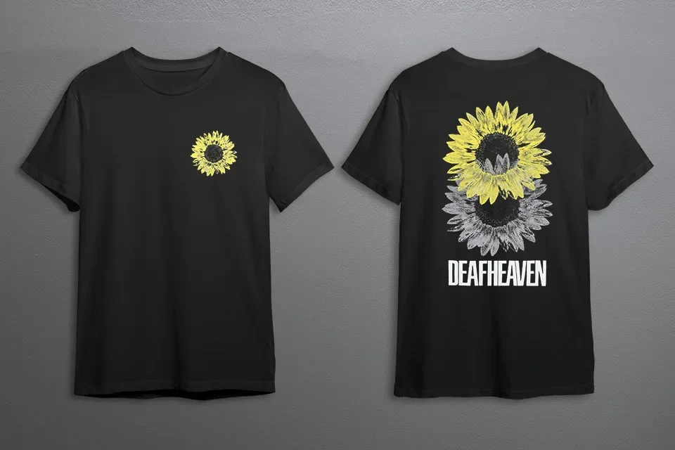 

Футболка с подсолнухом Deafheaven