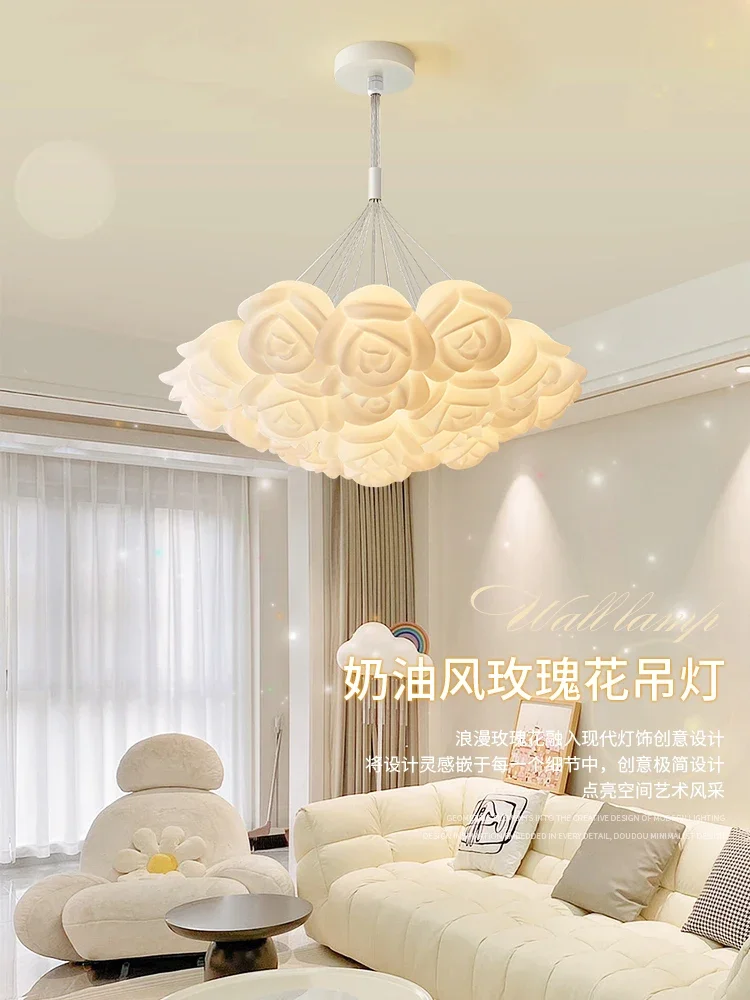 

Chandelier Living Room Main Lamp 2023 New Cream Style Lamps Modern Minimalist Master Bedroom Dining-Room Lamp