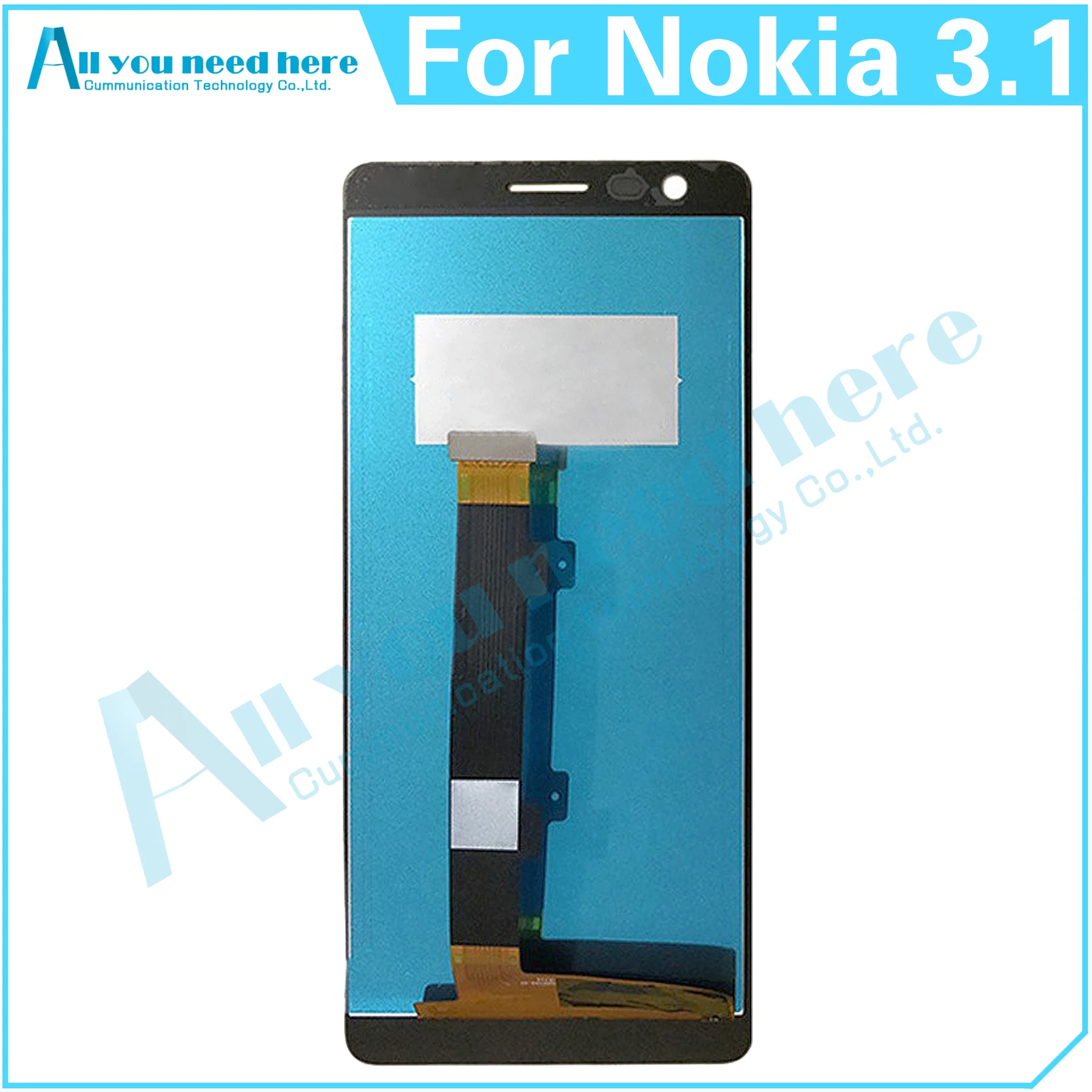 Voor Nokia 3.1 Ta-1049 Ta-1057 Ta-1063 Ta-1070 Ta-1074 Lcd-scherm touch Screen Digitizer Vergadering Vervanging