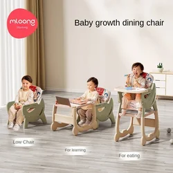 LAZYCHILD Children's Dining Chair Home Learning Chair Baby Growth Eating Learning Chair Baby Versatile Dining Chair  Silla Bebe