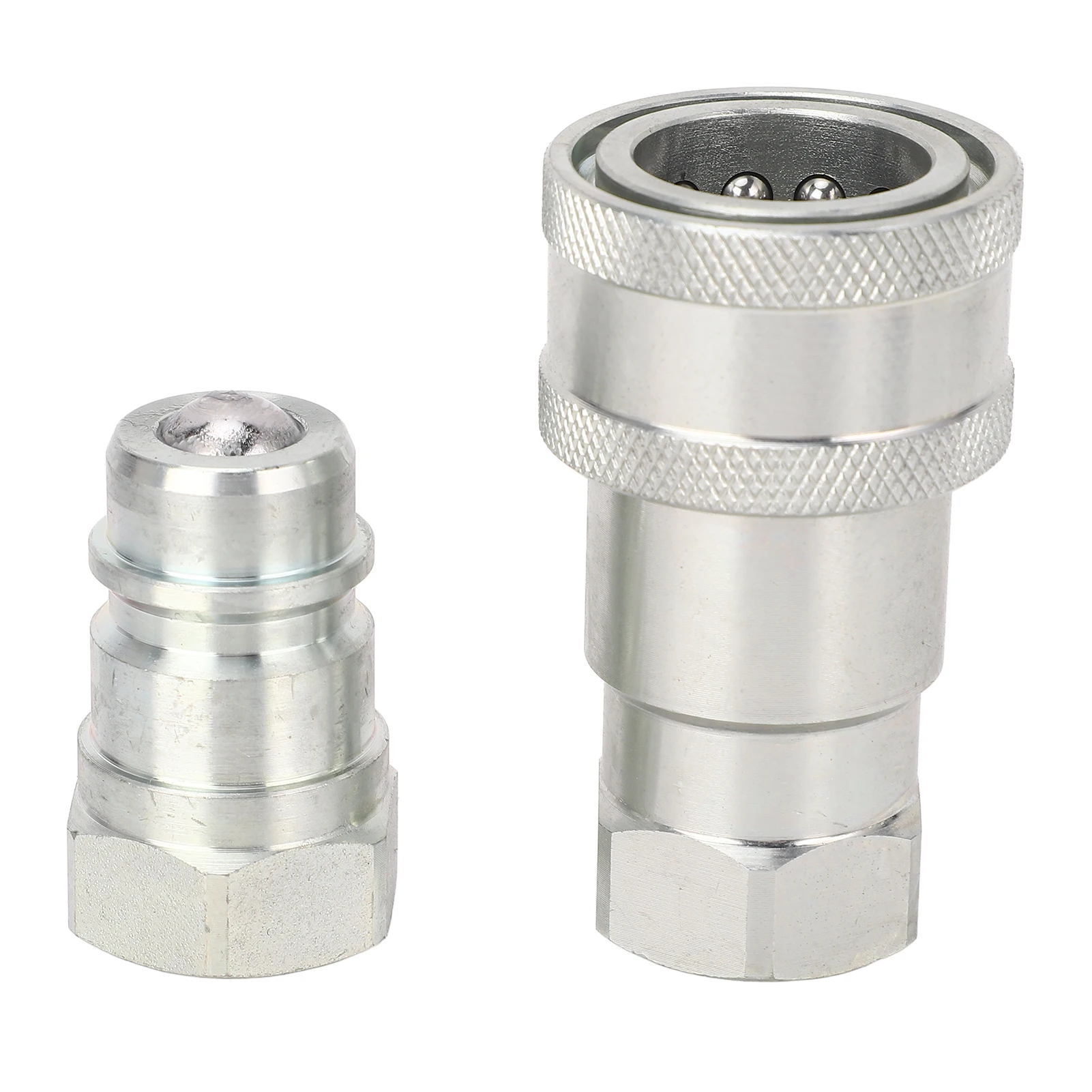 1/2 inch NPT hydraulische koppeling mannelijk en vrouwelijk ISO 7241-A hydraulische snelkoppeling met stofkappen hydraulische koppeling