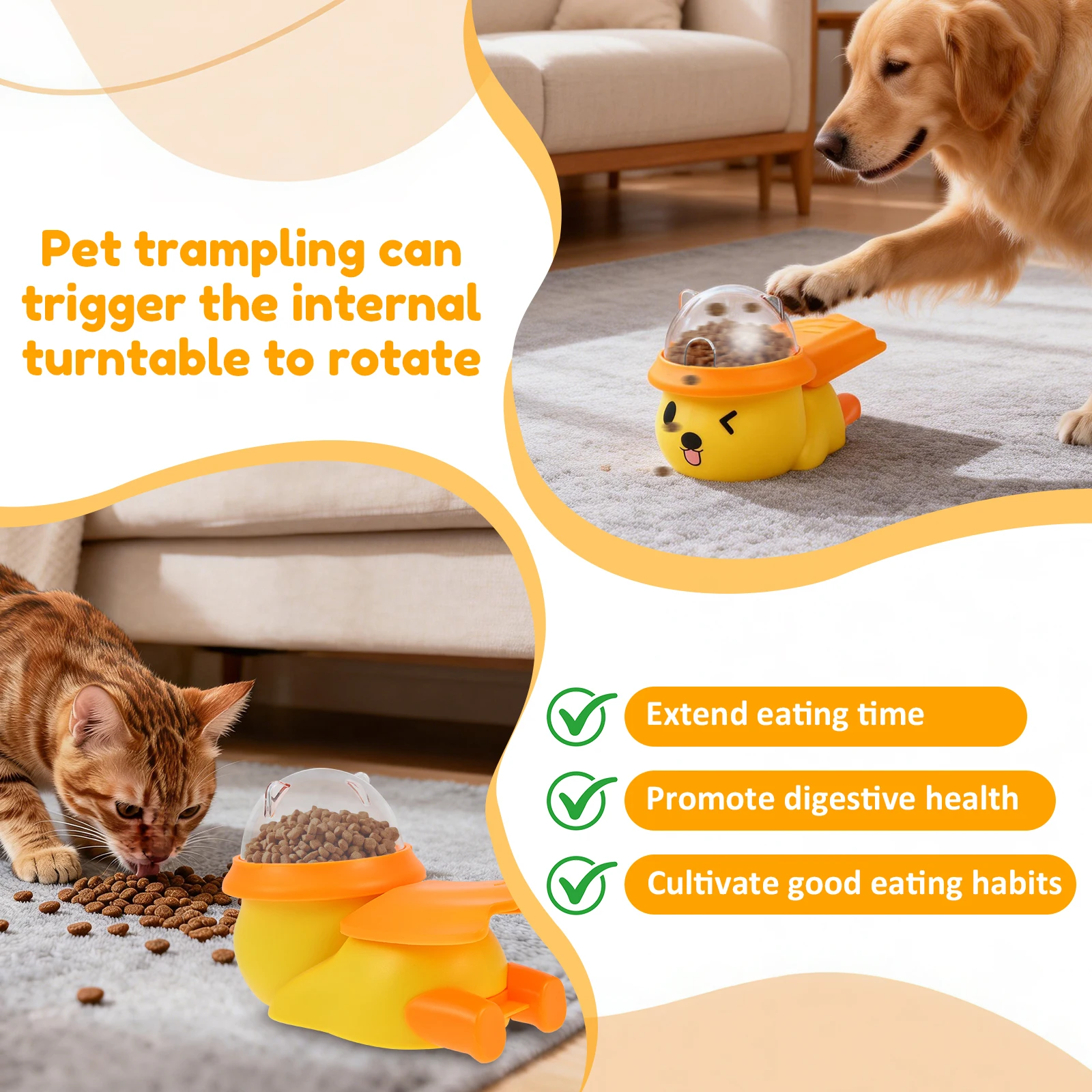 Mainan Dispenser Makanan Anjin - Dog Treat Puzzle Toy ulasan dan harga