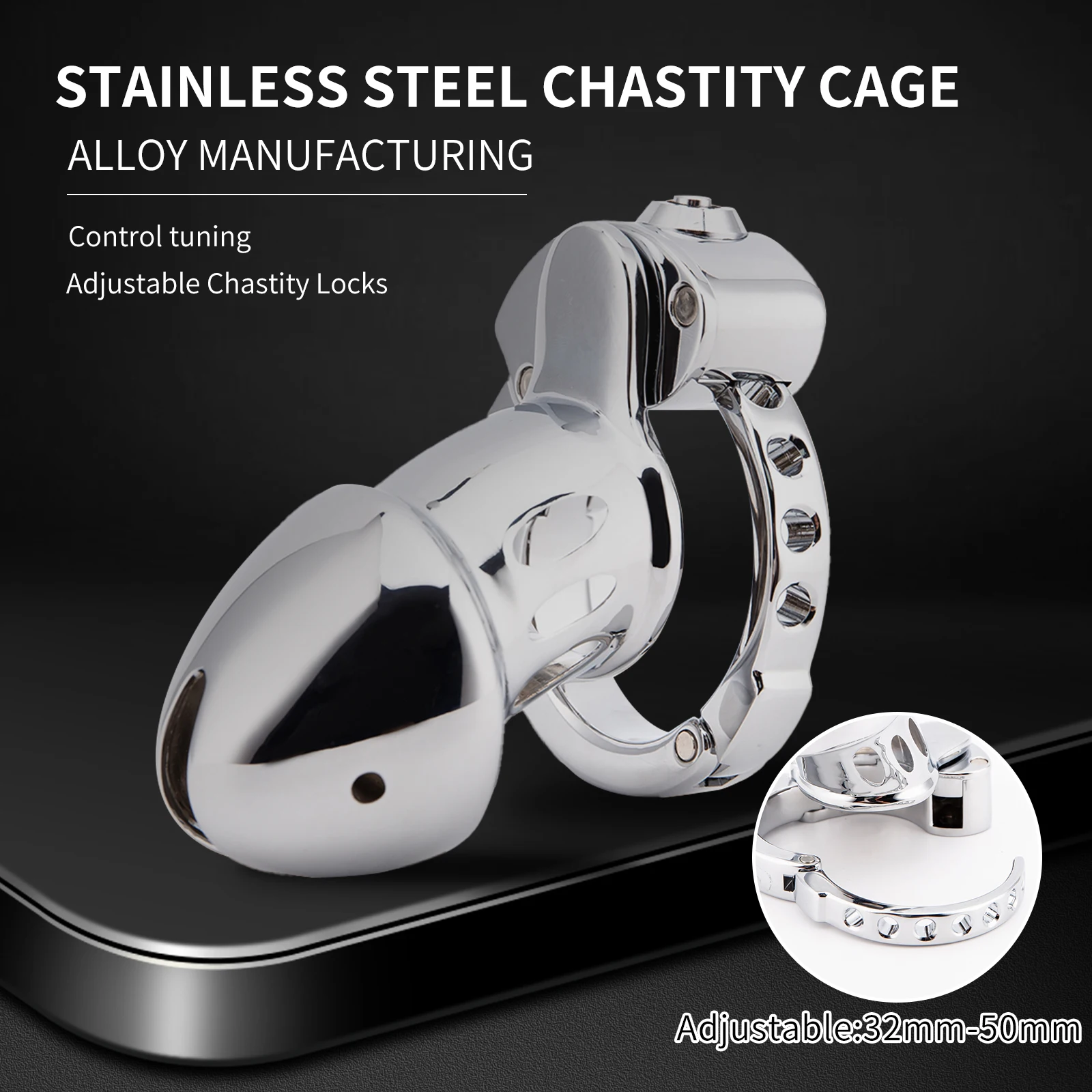 

Metal Adjustable Male Chastity Penis Cage Gay Stop Masturbating And Cheating Cock Cage 18+ Adult Products Sex Toys For Going Out