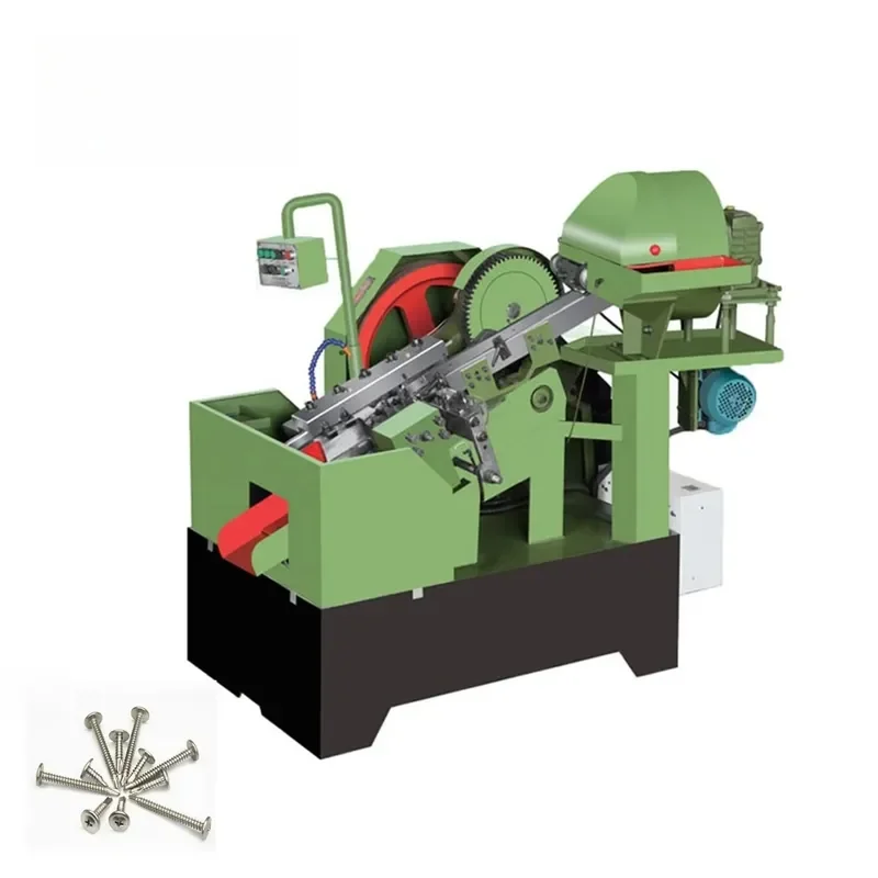 for Roller Type Small Sized Screw Threading Machine Automatic High Speed Stud Bolt Fasteners OEM Supplier
