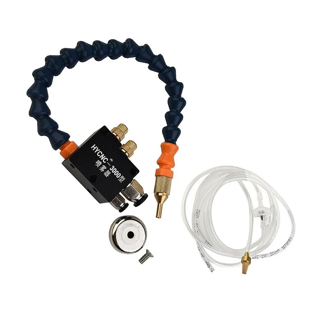 

Mist Lubrication Spray Unit Compatible with For CNC Lathe Milling Metal Machine for Improved Processing Accuracy