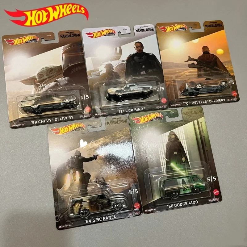 Hot Wheels Mandalorian Star Wars Die-Casting Alloy Car Model 1:64 Scale Collectible Vehicle Pop Culture DLB45T