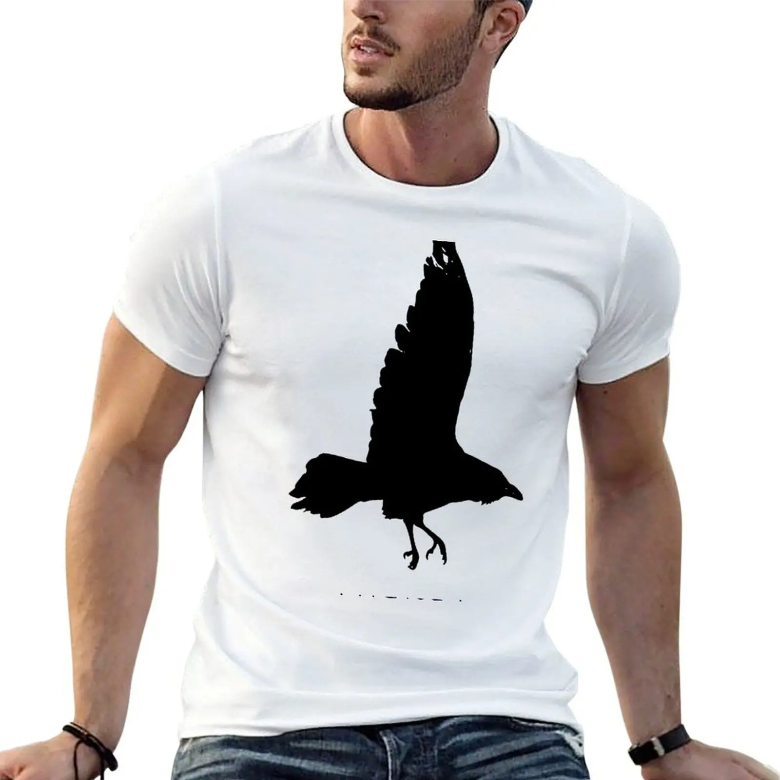 

Amenra Crow Silhouette T-Shirt t shirt man casual t shirt man plain T-Shirt