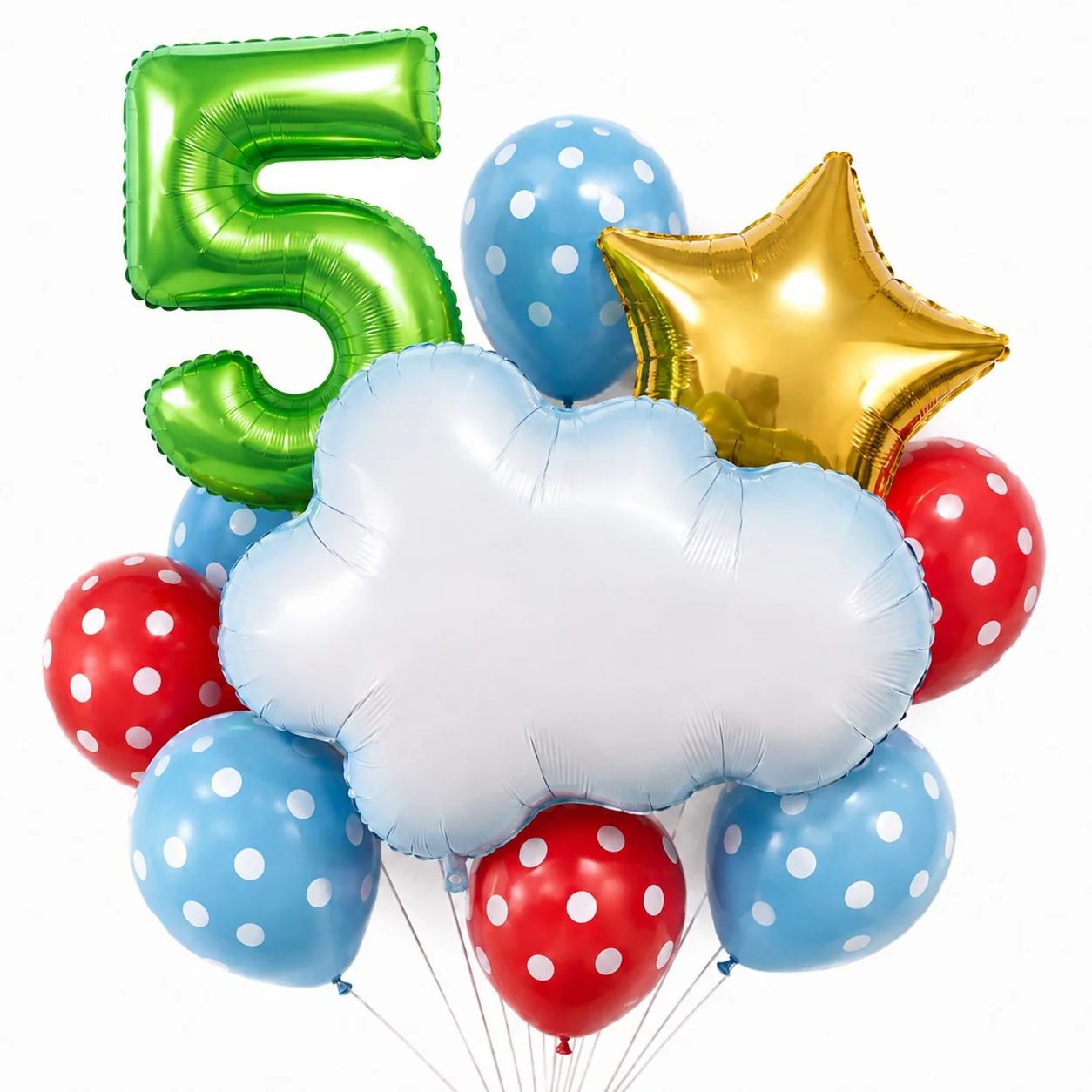 For Game Fan Theme Green Number 0-9 Digital Balloons Cartoon Cloud Birthday Party Wedding Decors Baby Shower Supplies Super Good view 5