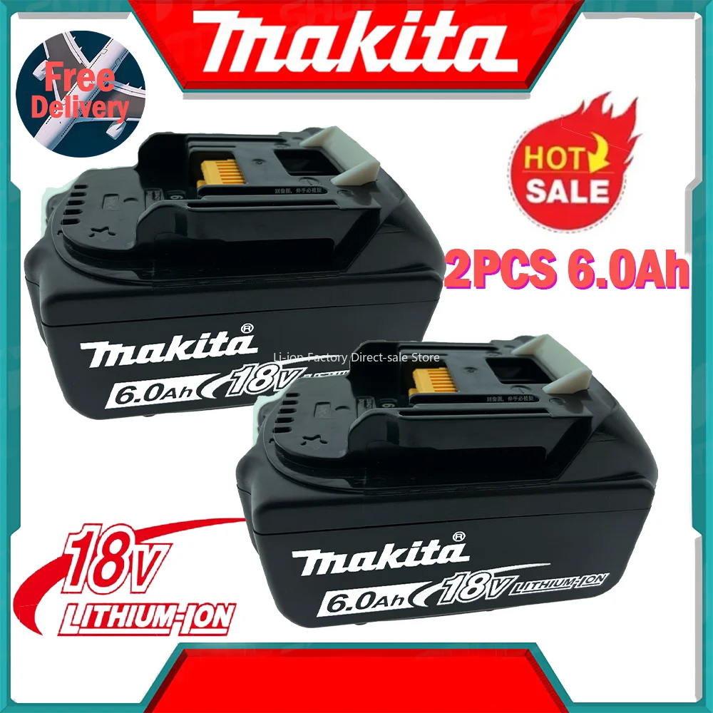 

100% Genuine/Original Makita 18v battery bl1850b BL1850 bl1860 bl 1860 bl1830 bl1815 bl1840 LXT400 6.0Ah for makita tools drill