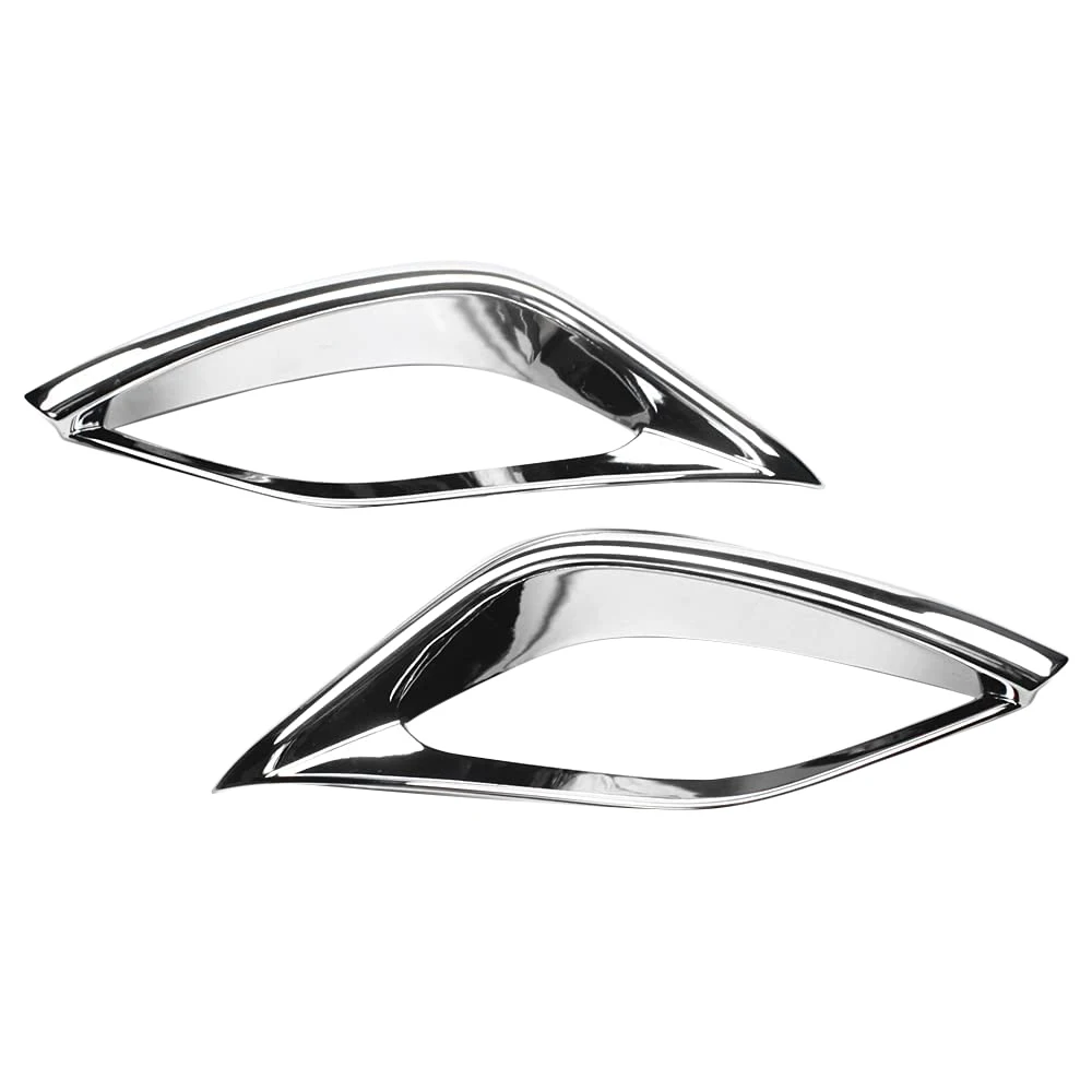 

For Toyota Highlander 2020 2021 2022 ABS Chrome Rear Fog Light Lamp Cover Trim Foglight Bezel Decoration Frame