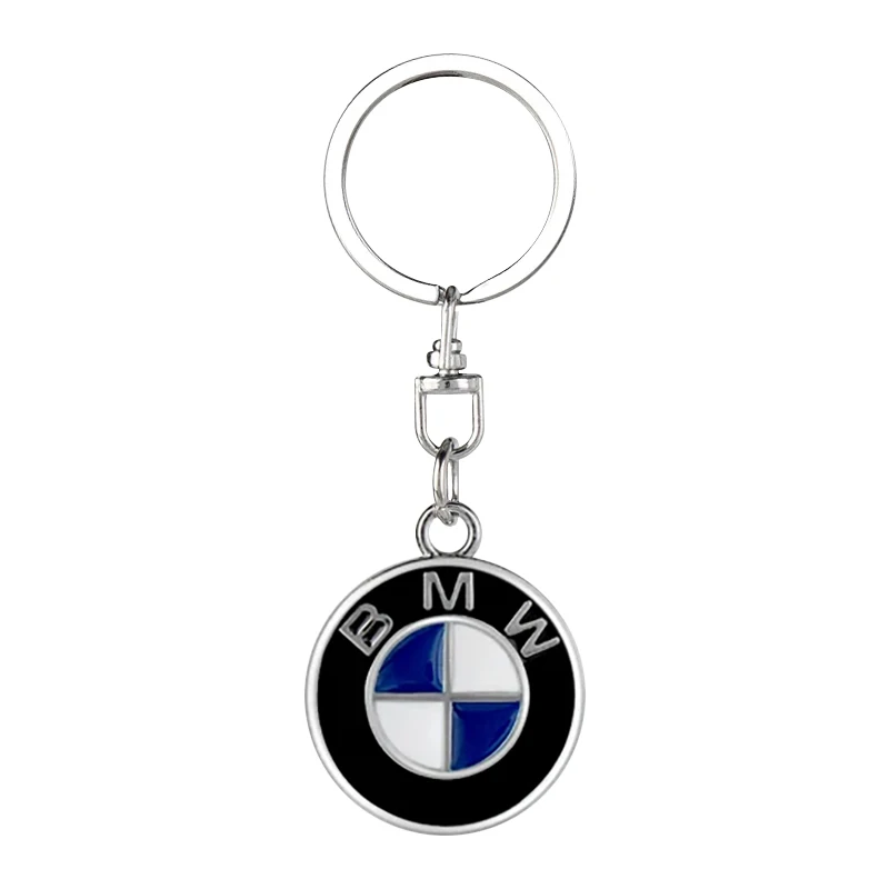 Auto Accessories 3D Metal Car Badge Keychain Zinc Alloy Keyrings For BMW F15 F16 F18 E39 E46 E90 E36 E60 X3 X5 X6 M3 M4 M5 M6