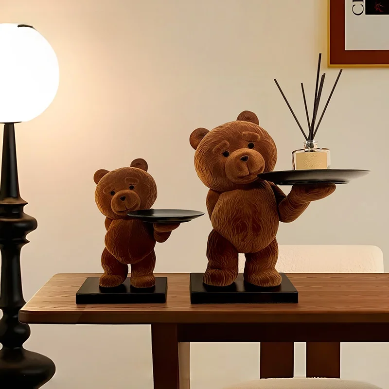 

Mori Park Original Entrance Key Storage Tray Cute Home Decor New House Moving Gift Desktop Organizer Plastic Material