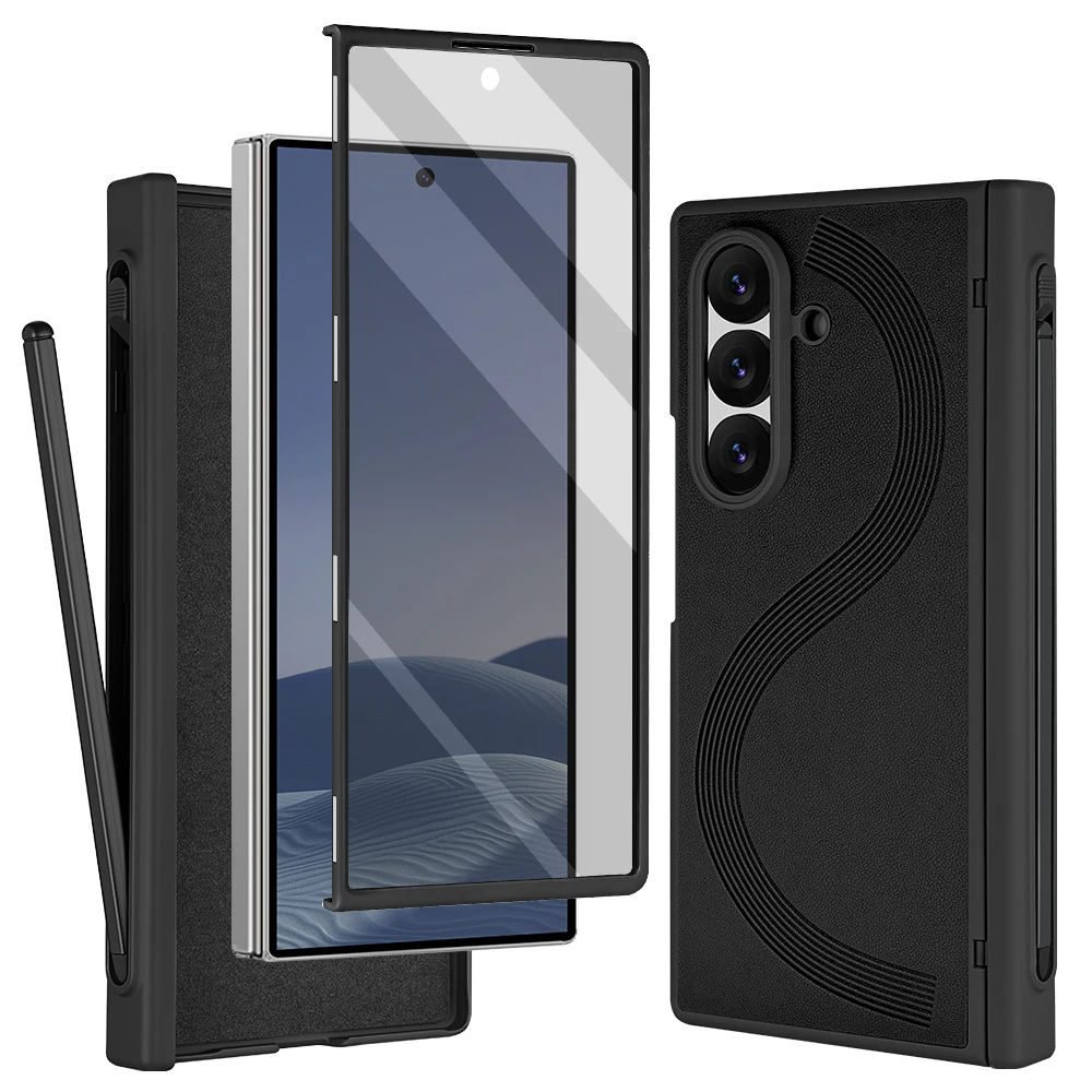 Magnetic Protection Full Coverage Cell Phone Cover With S-Pe