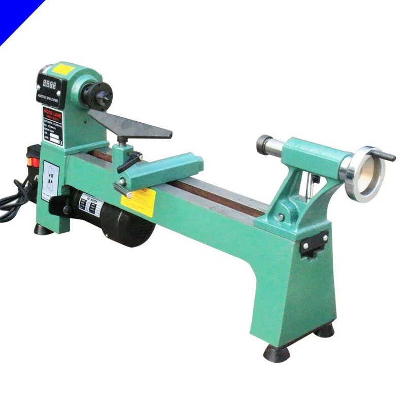 Wood turning machine Variable speed woodworking lathe Small  mini lathe machine