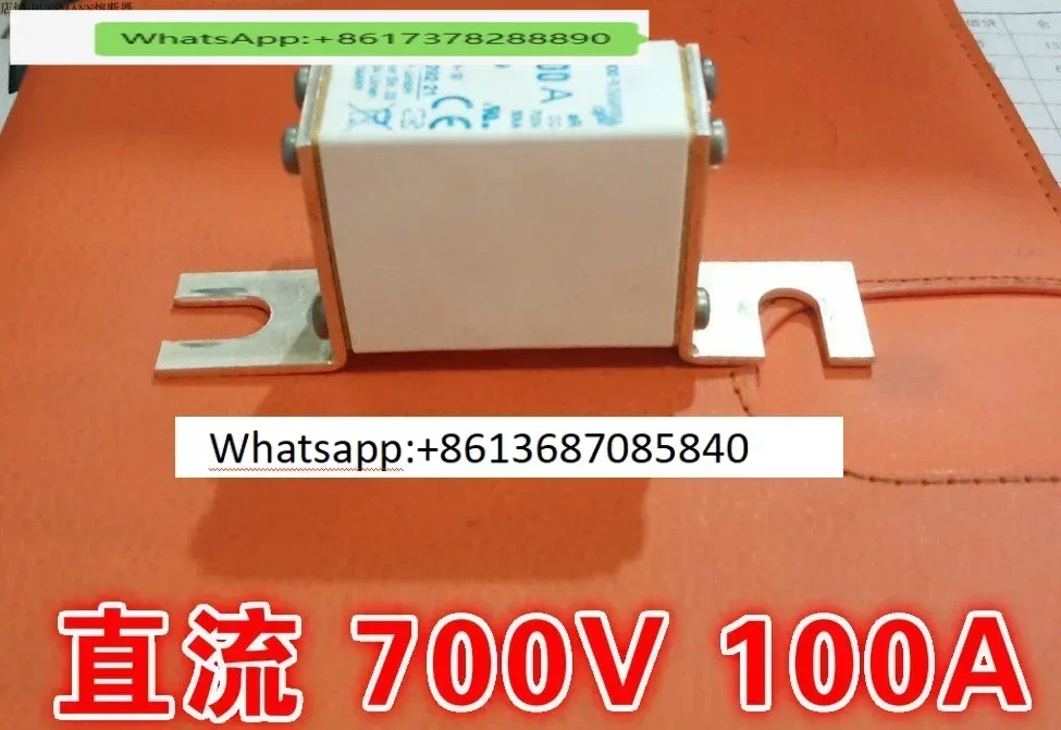 

Предохранитель постоянного тока NH000 100 А постоянного тока 700 В 30 кА 2029221 aR