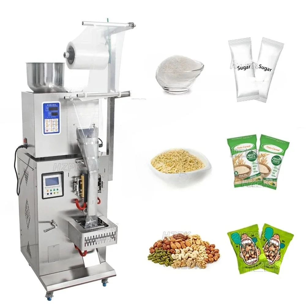 HZ 200 Bag Salt Seal Small Vertical Automatic Seed Counting and Packaging Machine