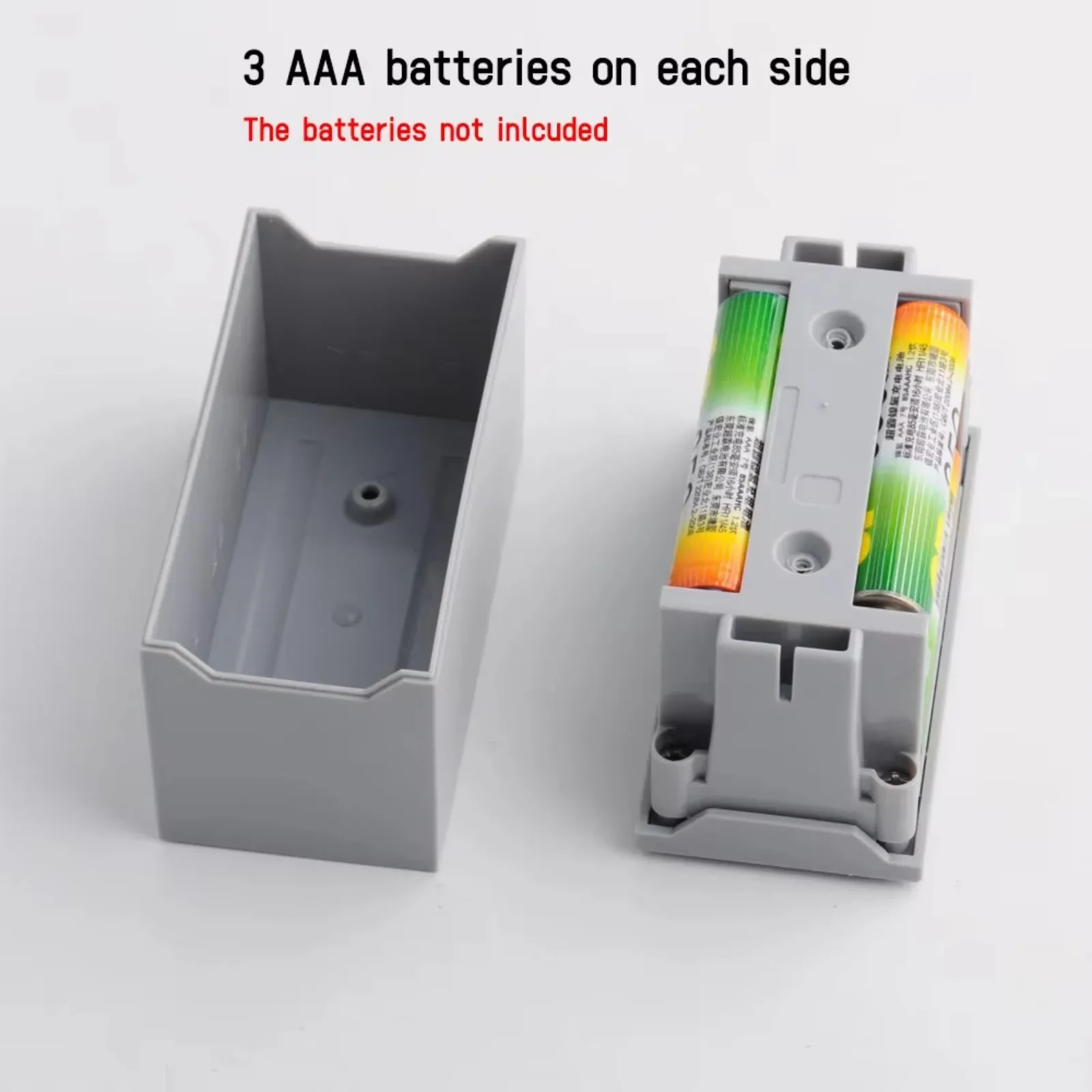 DIYmall 9V AAA Battery Box Compatible with  Power Functions MOC Technology PF Blocks 88000 (Pack of 2)