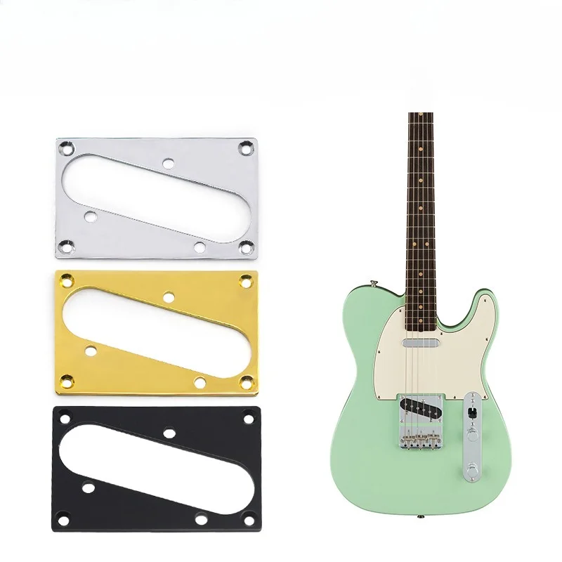 

TL мостовой звукосниматель, независимая рамка, металлическая рама звукоснимателя 77x50 мм, разделенная рама, черное золото, хром