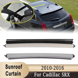 Panoramic Sunroof Curtain Skylight Sunshade Cover for Cadillac SRX 2010-2016 25964410 19207926 19207927 25964409 Grey Black