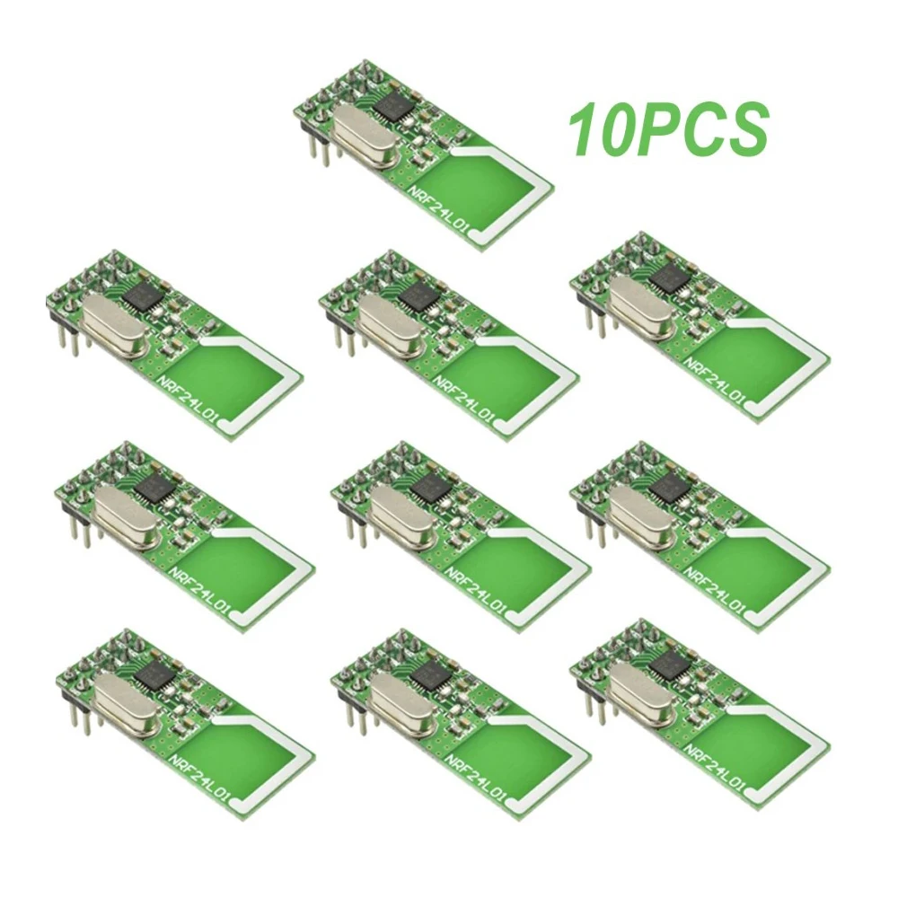 1/5/10 pz/lotto NRF24L01 + 2.4GHz Antenna modulo ricetrasmettitore di comunicazione Wireless RF per Arduino