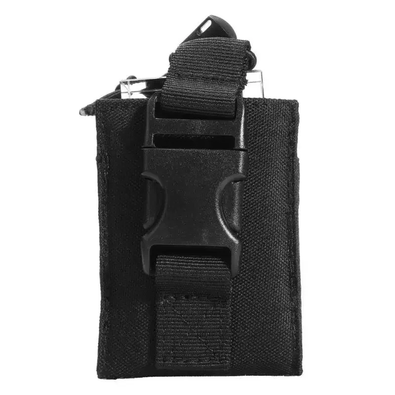 Tactical Radio Pouch Hunting Walkie Talkie Holder Interphone Hanging Bag Molle Nylon Magazine Pouch Pocket Storage Bag