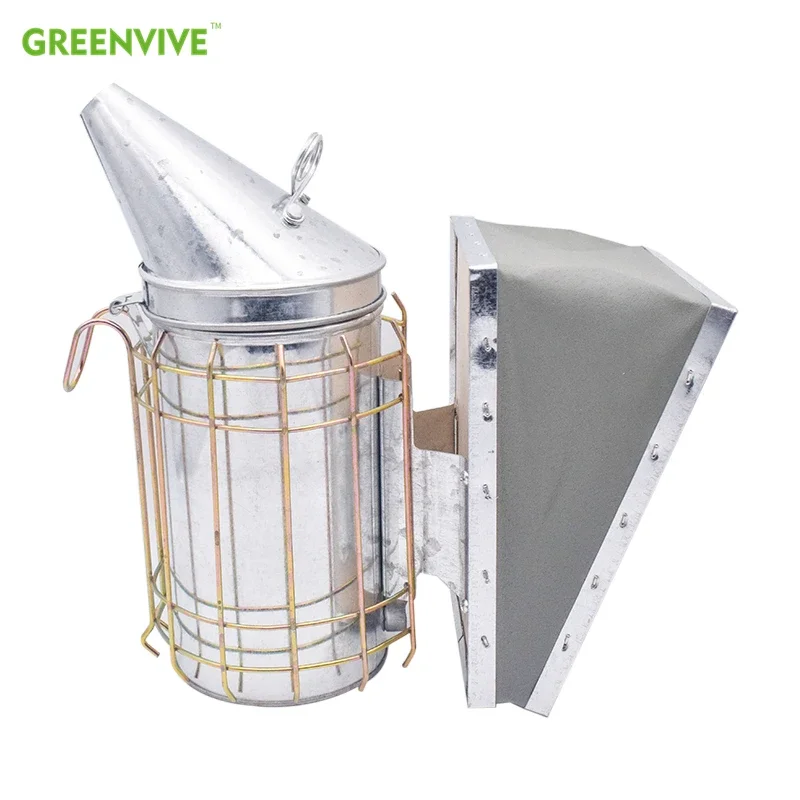 Stainless Steel Smoker Apiculture Beekeeping Smoke Sprayer Bee Hive Tool Beekeeper Dedicated Smoked Beekeeping Equipment