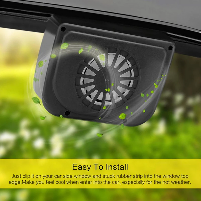New Model Cars Feature Solar-Powered Exhaust Fans, Car Ventilation Fans, and Car Cooling and Breathable Exhaust Fans.