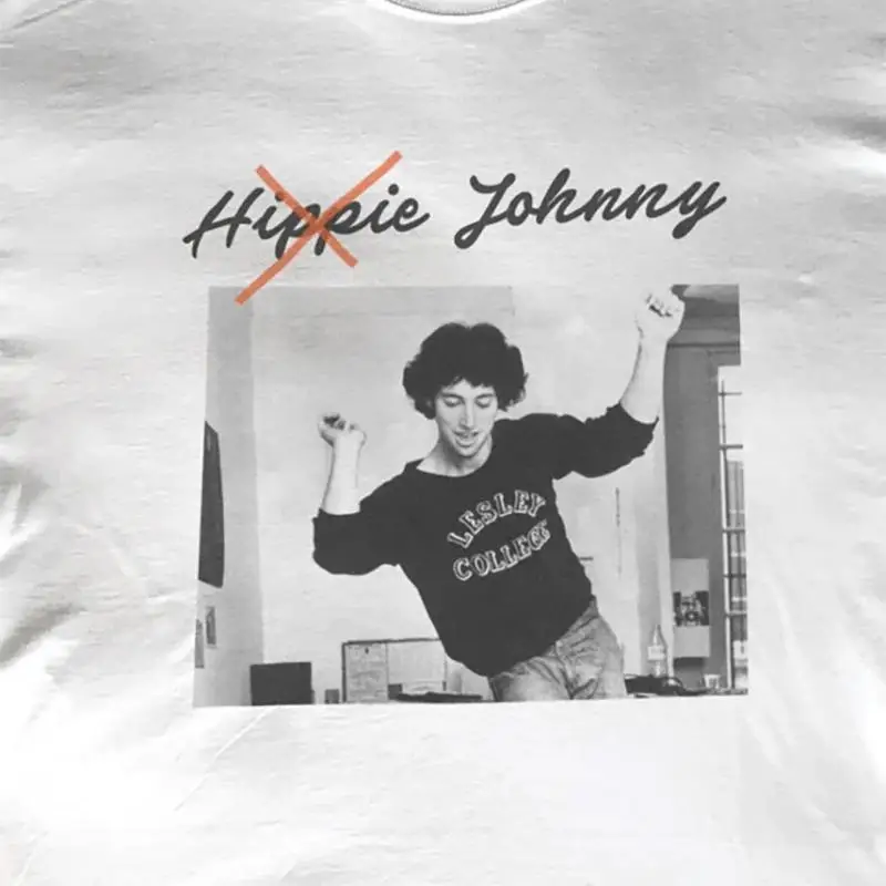 

Белая футболка Jonathan Richman из хлопка для