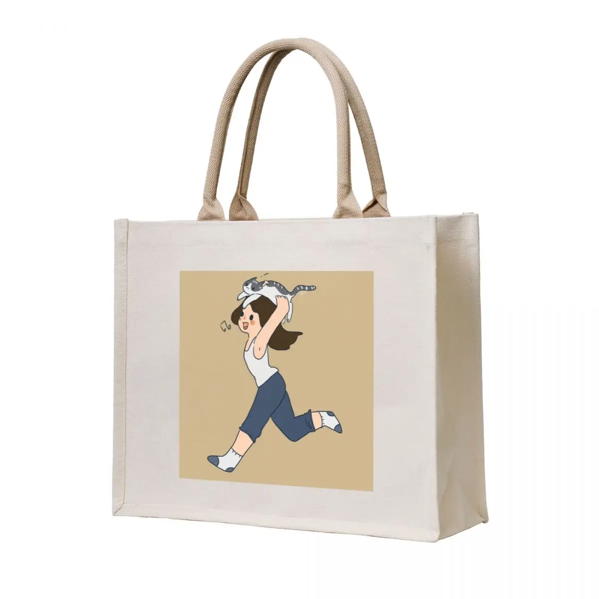 

cat mom Tote Bag female bag Handbags women Women's shopping bag