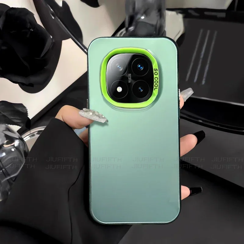 

Funda On For Xiaomi Redmi Note 14 Pro Plus Case Note14 14Pro 5G 4G Luxury Gradient Color PC Cover Bumper Coque Capa Note14Pro