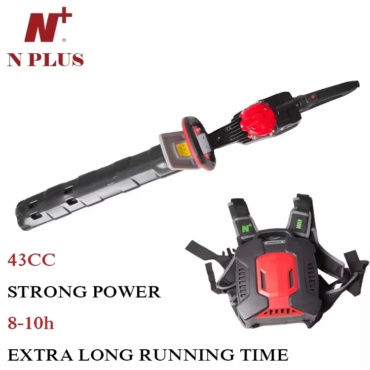

Strong Power Electric Hedge Cutter Garden Machine High Efficiency Portable Lithium Battery Hedge Trimmer