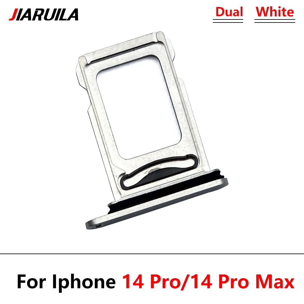 For IPhone 14 Plus / 14 Pro Max SIM Card Tray Drawer Holder Single Dual Slot Replacement Parts