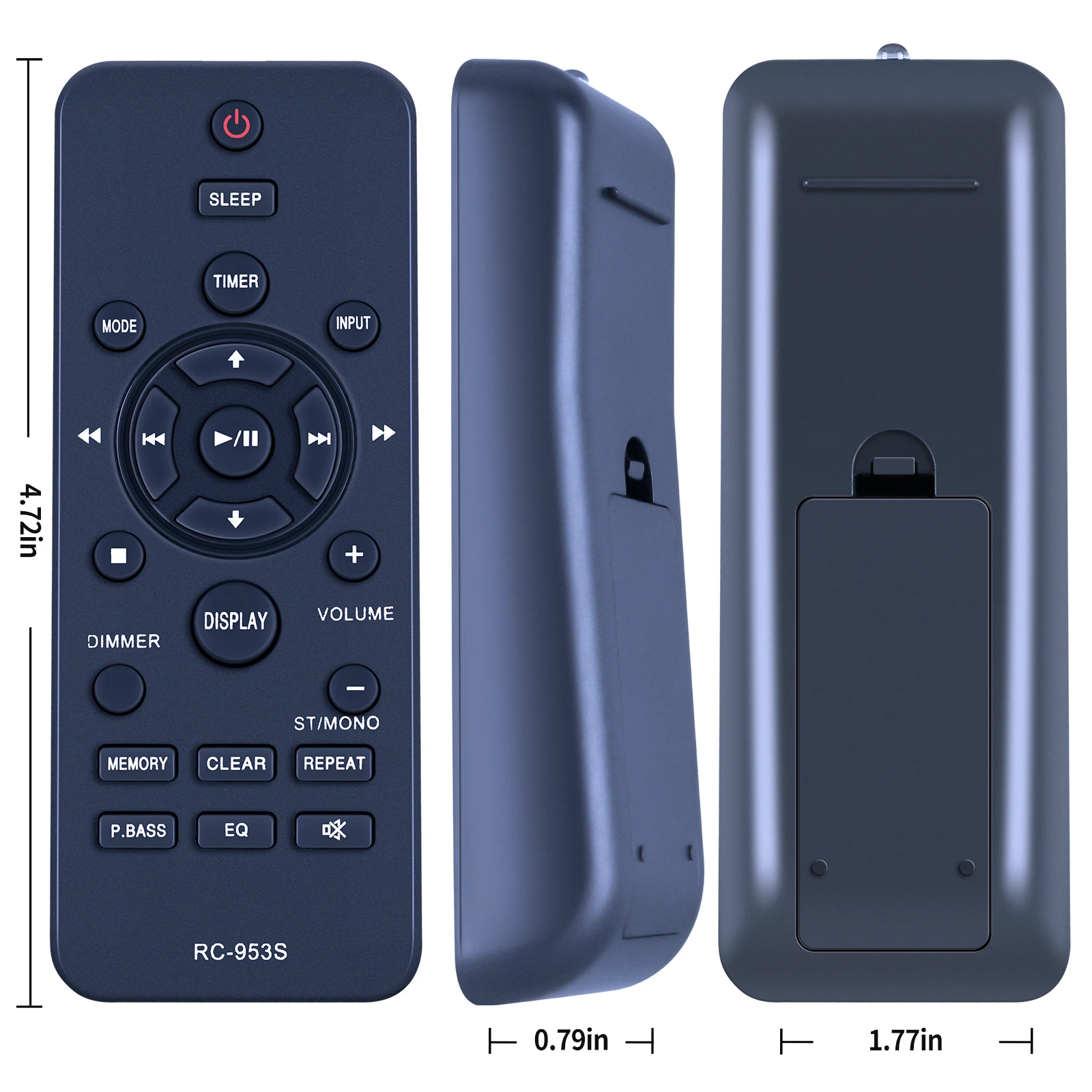 パイオニア用リモコン,マイクロHi-Fiレシーバー,RC-953S, X-EM16,em26