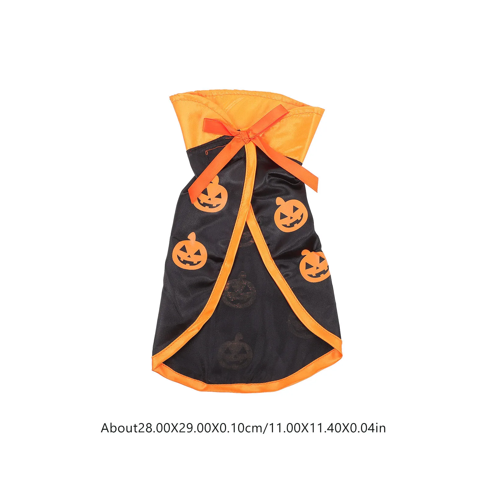 Halloween animal de estimação abóbora manto cosplay decoração cão gato traje festa prop pet manto gato capa cão traje de halloween capa