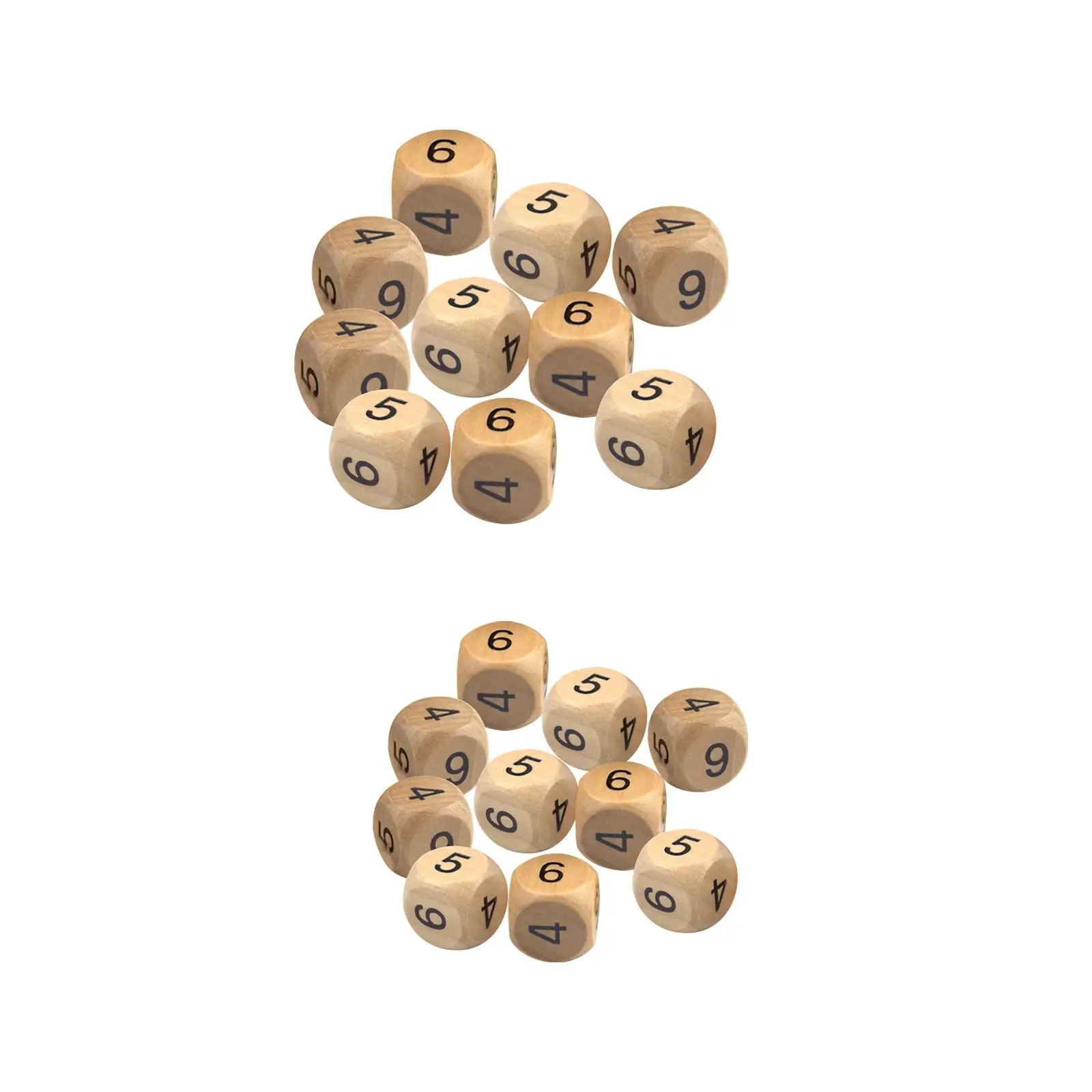 10 Pieces Polyhedral Dice Skill Action Game Game Dice Math Counting for