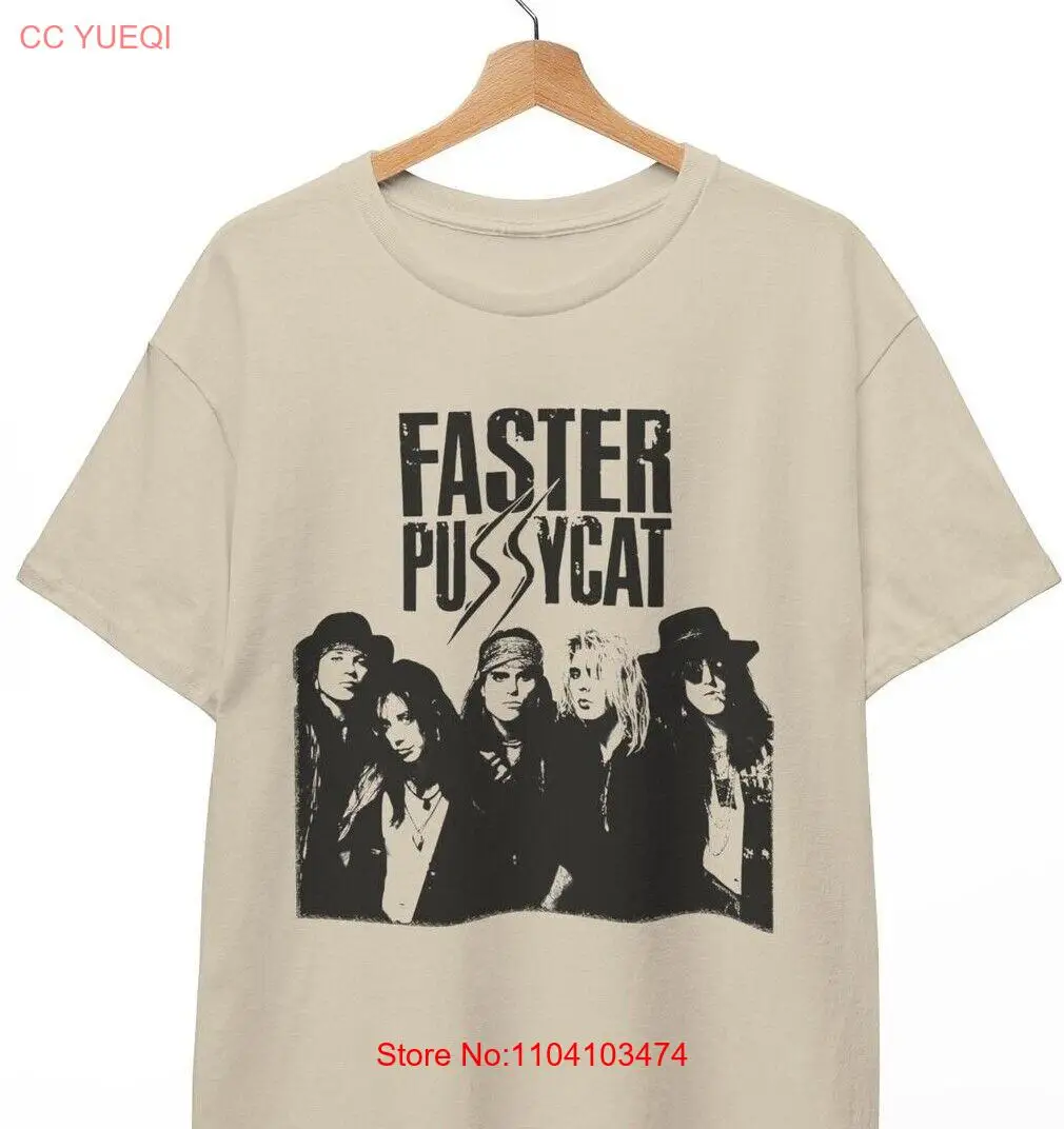 HOT Faster Pussycat T-Shirt, Band Members Tee, Music Unisex Shirt