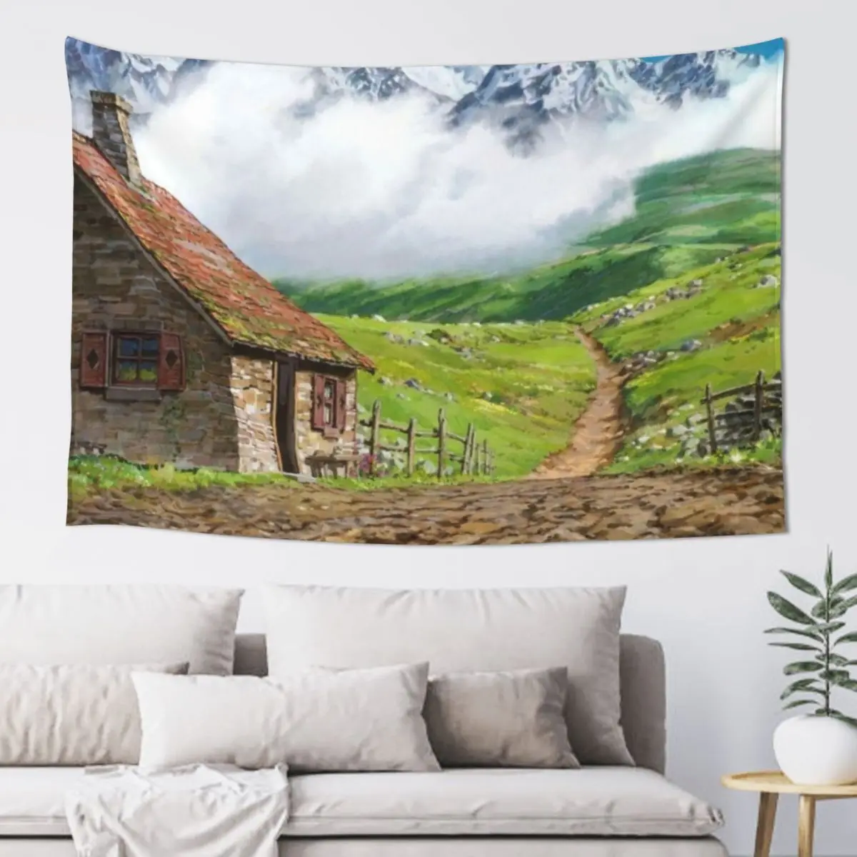 

Landscape Tapestry Aesthetic Room Decors Cute Room Decor Outdoor Decor Tapestry