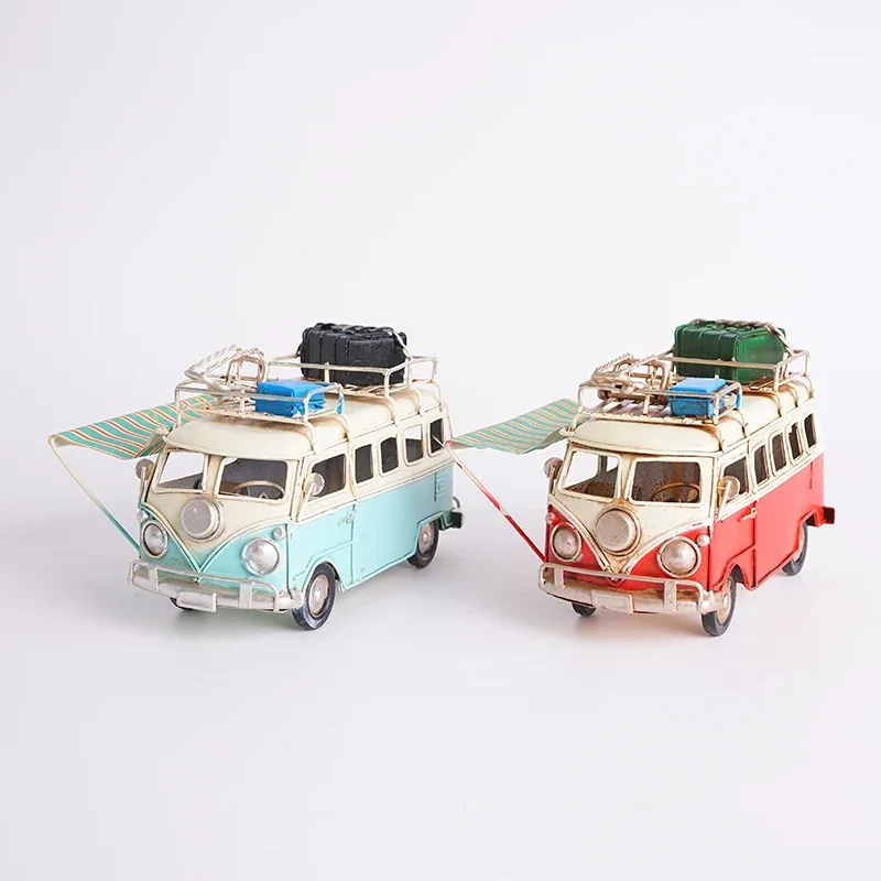 

Home Decor For InteriorOrnaments Homeretrotuinkabouterindustrial DecorMetal Caravan ModelIron OrnamentsCamperBus Model