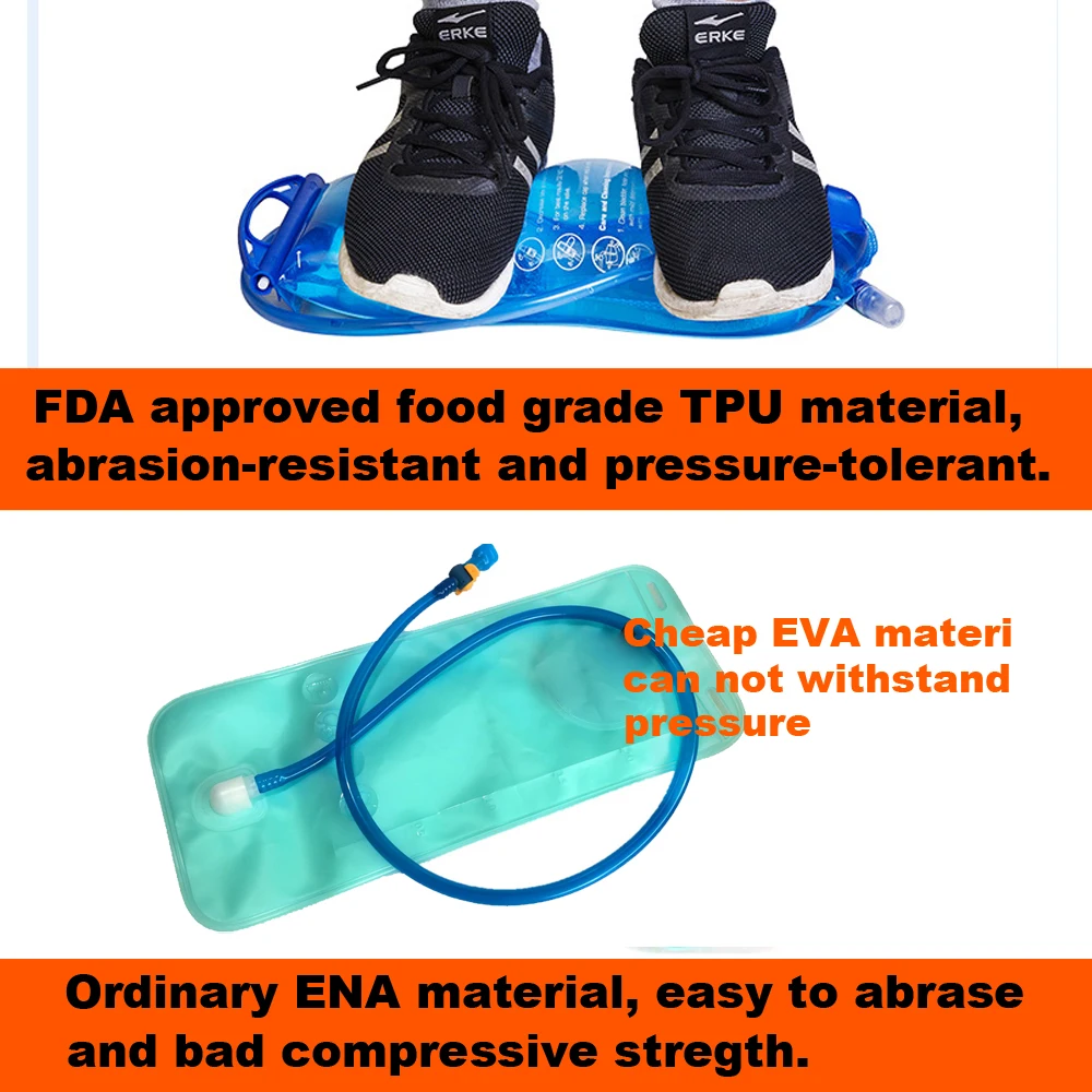 NEWBOLER Wasser Blase Wasser Reservoir Trink Pack Storage Tasche BPA FREI-1,5 L 2L 3L Laufen Hydratation Weste Rucksack