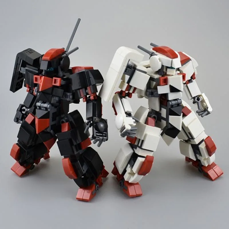 

Action Robot Building Blocks Kids Toy Mecha Warrior Figure Model Kits Toys For Children Assemble Bricks Anime Soldier Dolls MOC