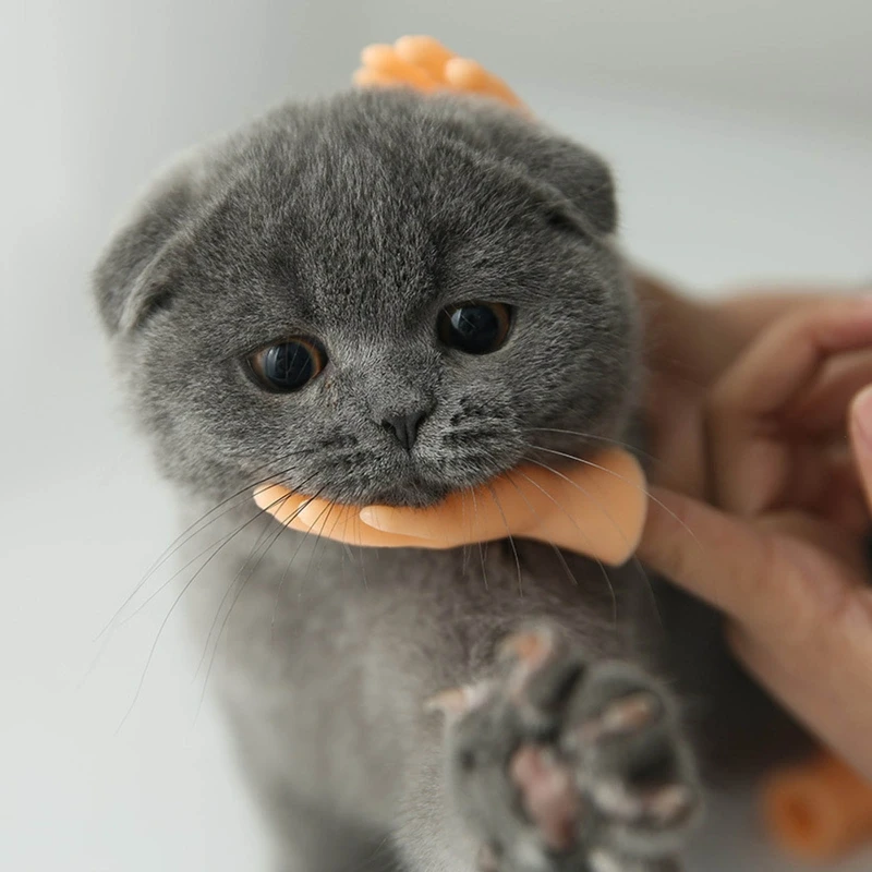 Grappige vingerpop Mini Hand Praktische grap rekwisieten voor katten- en hondenplagen